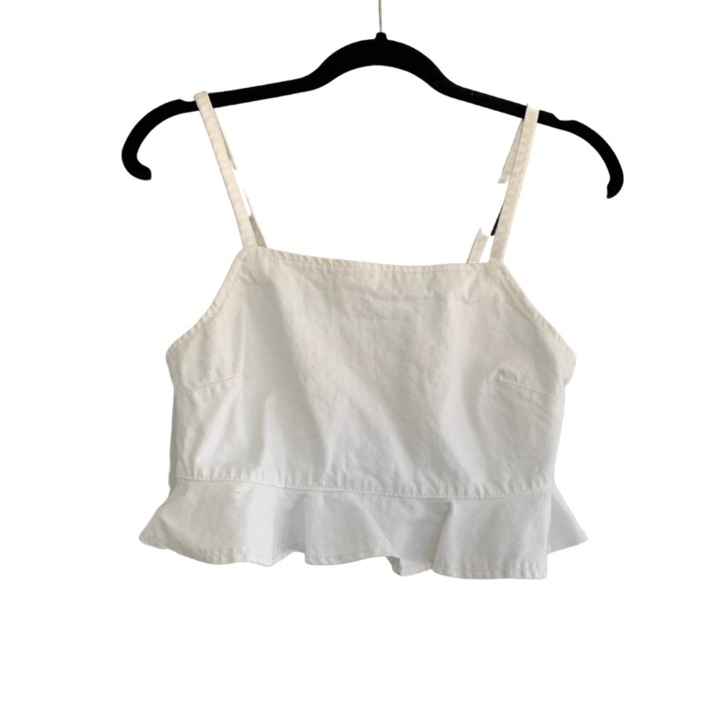 Peplum Crop Top